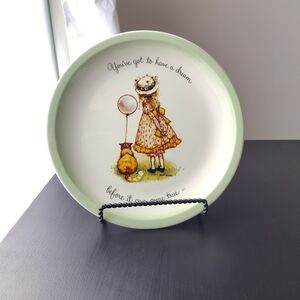 Holly Hobbie | Vintage| Ceramic | 10 Inch Decorative Plate